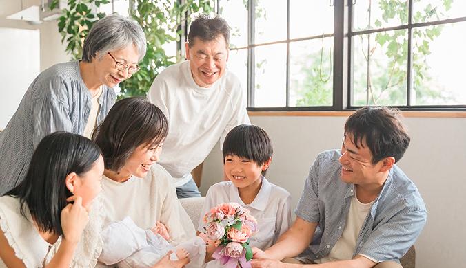 画像：理由1　全国ネットワークで対応可能